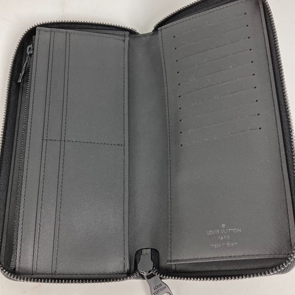LOUIS VUITTON M69047 モノグラム ジッピーウォレット・ヴェルティカル ラウンドファスナー 長財布 トリヨンクレマンス メンズ ノワール ブラック - brandshop-reference