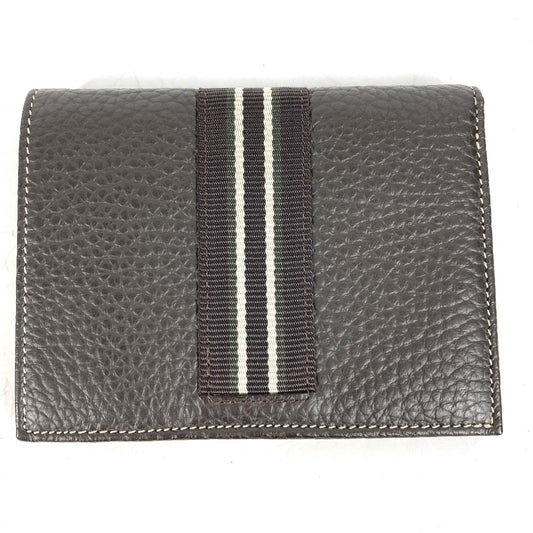 Dunhill ロゴ コンパクトウォレット 2つ折り財布 レザー メンズ ブラウン - brandshop-reference