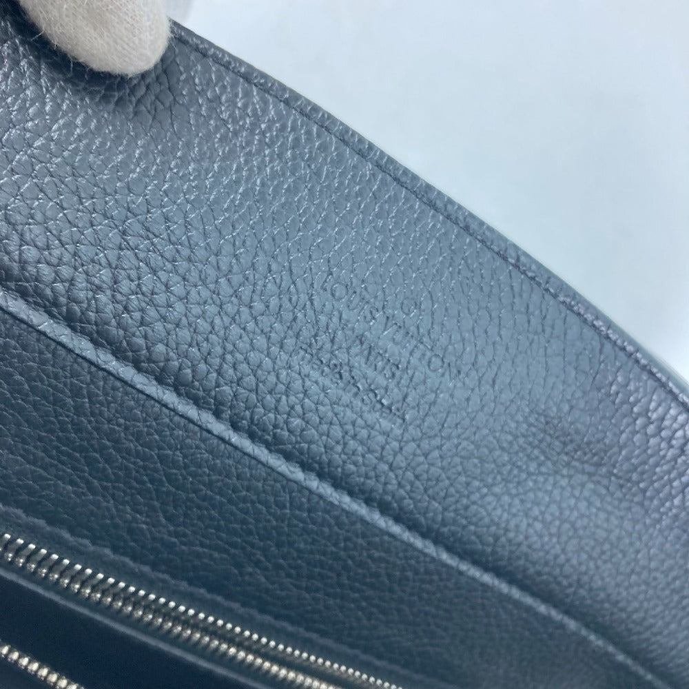 LOUIS VUITTON M50086 Cabas Voyage Shoulder Tote Bag in Taurillon Leather, Black, Noir