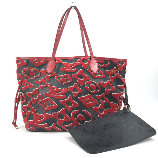 LOUIS VUITTON M45544 LVxUF ウルスフィッシャー ネヴァーフル MM カバン 肩掛け ショルダーバッグ ポーチ付き トートバッグ モノグラムタフタージュキャンバス レディース - brandshop-reference