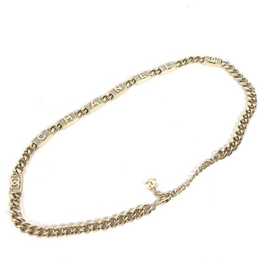 CHANEL B21C CC ココマーク チェーンベルト ラインストーン ベルト メタル レディース - brandshop-reference