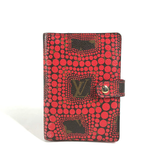 LOUIS VUITTON R21132 草間彌生コラボ モノグラムタウン クサマヤヨイ アジェンダPM パンプキンドット 水玉 手帳カバー モノグラムキャンバス レディース - brandshop-reference