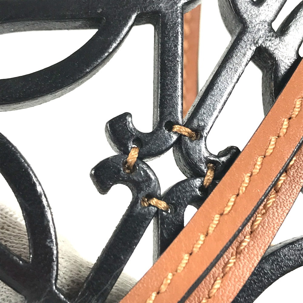 LOEWE C621232X83 バッグチャーム キーホルダー アナグラム キーホルダー チャーム レザー レディース - brandshop-reference