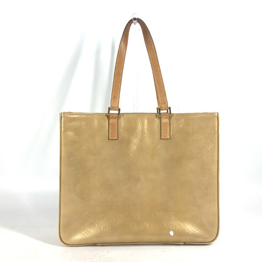 LOUIS VUITTON M91023 Monogram Vernis Columbus Tote Bag, Shoulder Bag, Monogram Vernis Canvas, Women's, Beige