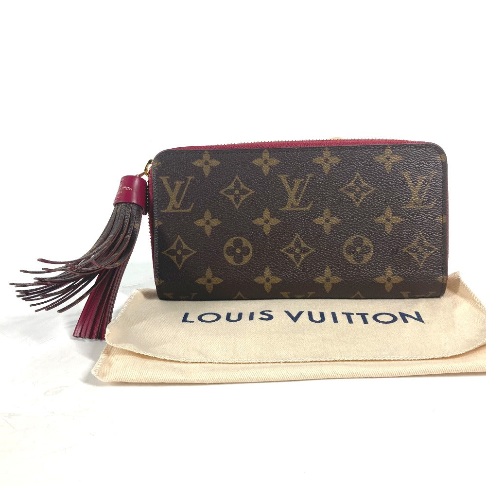 LOUIS VUITTON M62256 モノグラム タッセル付き ジッピー・ウォレット ラウンドファスナー 長財布 モノグラムキャンバス レディース - brandshop-reference