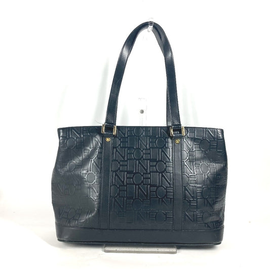 CELINE 総ロゴ カバン トートバッグ 肩掛け ショルダーバッグ レザー レディース - brandshop-reference