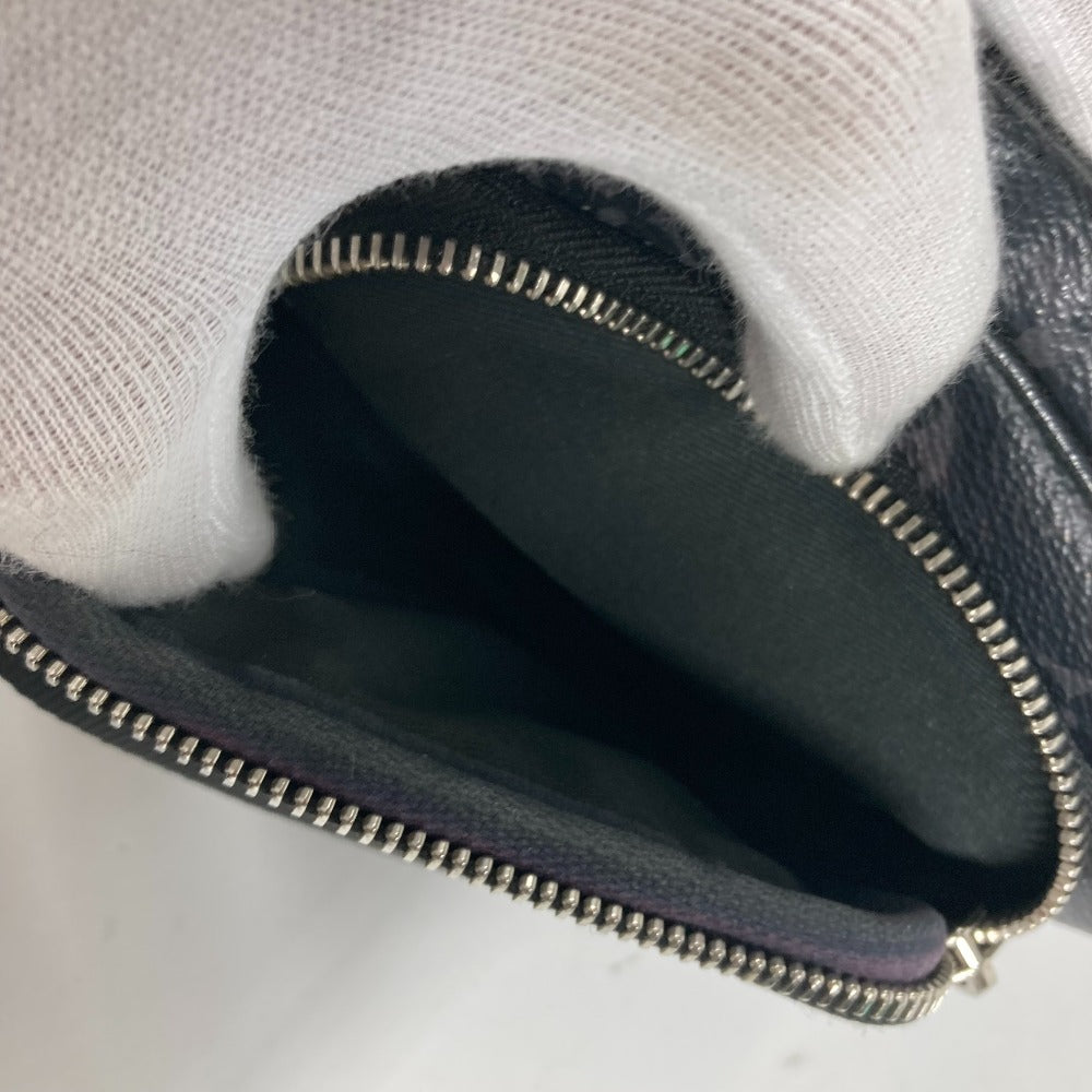 LOUIS VUITTON M30755 Monogram Eclipse Outdoor Pochette Bag, Crossbody Pochette Shoulder Bag, Monogram Eclipse Canvas, Women's, Black