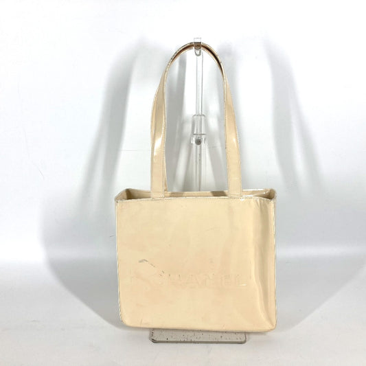 CHANEL ロゴ カバン 肩掛け トートバッグ ショルダーバッグ パテントレザー レディース - brandshop-reference