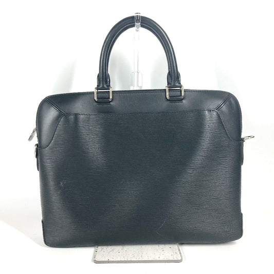 LOUIS VUITTON M51689 Epi Oliver Tote Bag, Briefcase, Business Bag, Epi Leather, Men's, Noir Black
