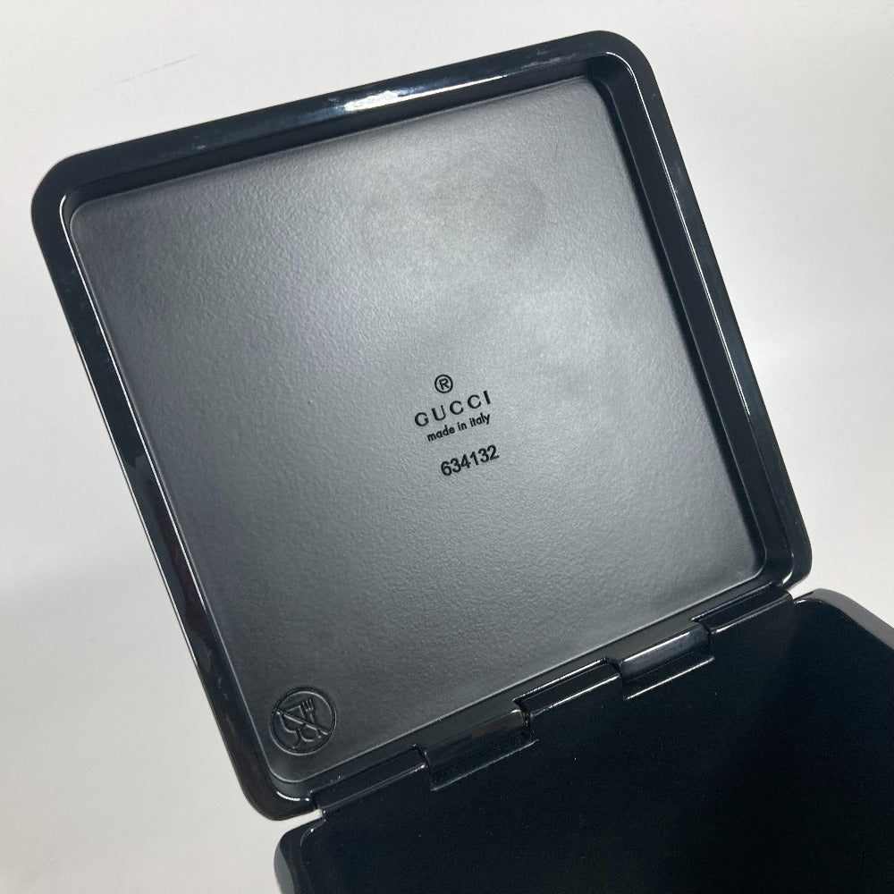 GUCCI 634132 ボックス 総柄 BOX カバン バニティバッグ インテリア ハンドバッグ レジン レディース - brandshop-reference