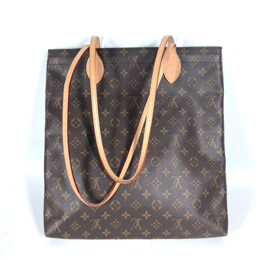 LOUIS VUITTON M45199 Monogram Carry It Shoulder Tote Bag, Vertical Style, Monogram Canvas, Women's, Brown