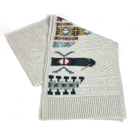 HERMES 2023秋冬コレクション クルール・アン・クール マフラー マフラー ウール メンズ - brandshop-reference