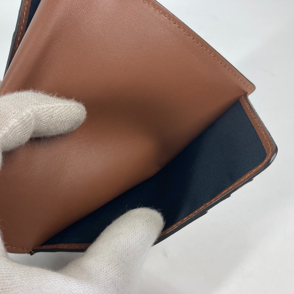 BURBERRY TBロゴ パスポートカバー パスポートケース PVC/レザー レディース ブラウン - brandshop-reference