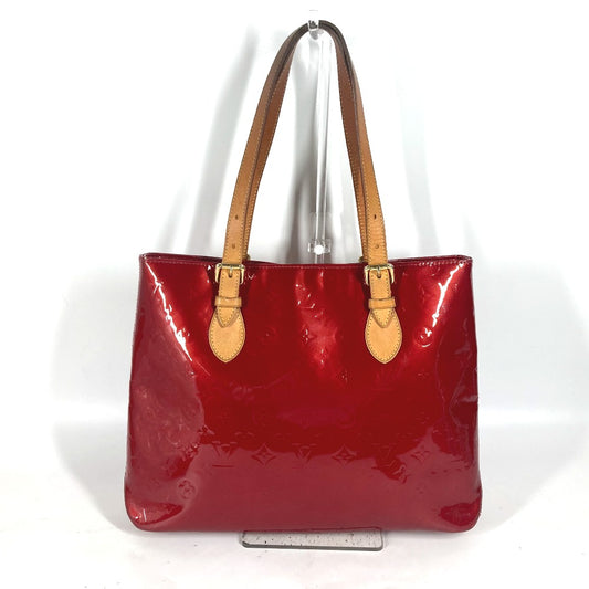 LOUIS VUITTON M91989 モノグラムヴェルニ ブレントウッド カバン トートバッグ 肩掛け ショルダーバッグ モノグラムヴェルニ レディース ポムダムール レッド - brandshop-reference