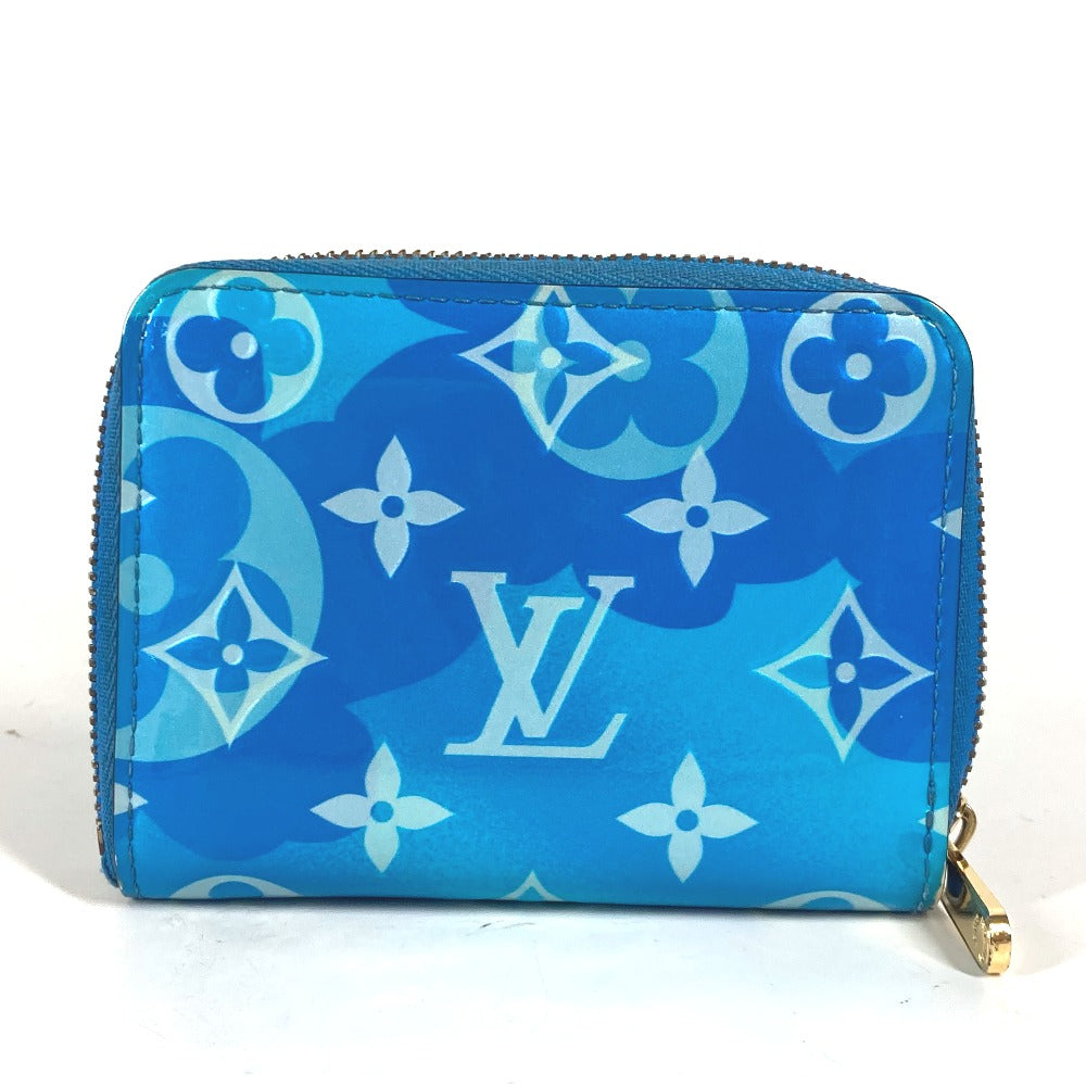 LOUIS VUITTON M90587 Monogram Vernis Flower Zippy Coin Purse