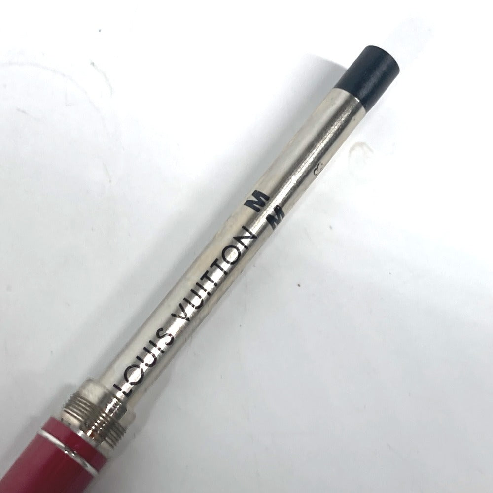 LOUIS VUITTON モノグラム ペン ステーショナリー インテリア ボールペン メタル ユニセックス レッド - brandshop-reference