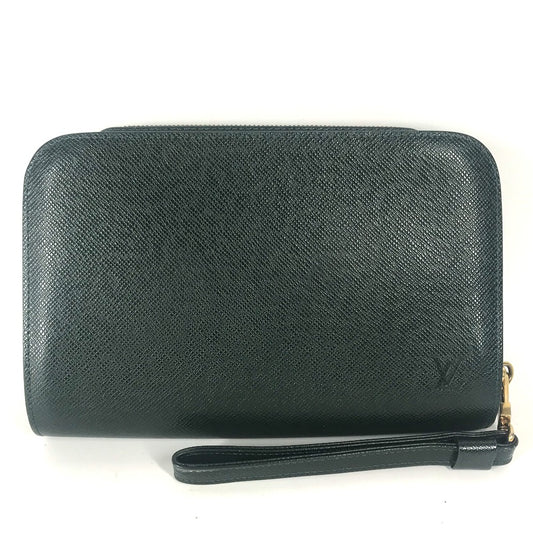 LOUIS VUITTON M30184 タイガ バイカル カバン クラッチバッグ ポーチ セカンドバッグ タイガレザー メンズ エピセア グリーン - brandshop-reference