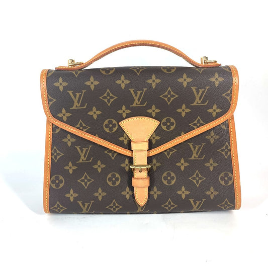 LOUIS VUITTON M51122 モノグラム ベルエア 2WAY 肩掛け 斜め掛け ショルダーバッグ バッグ カバン ビジネスバッグ モノグラムキャンバス ユニセックス ブラウン - brandshop-reference