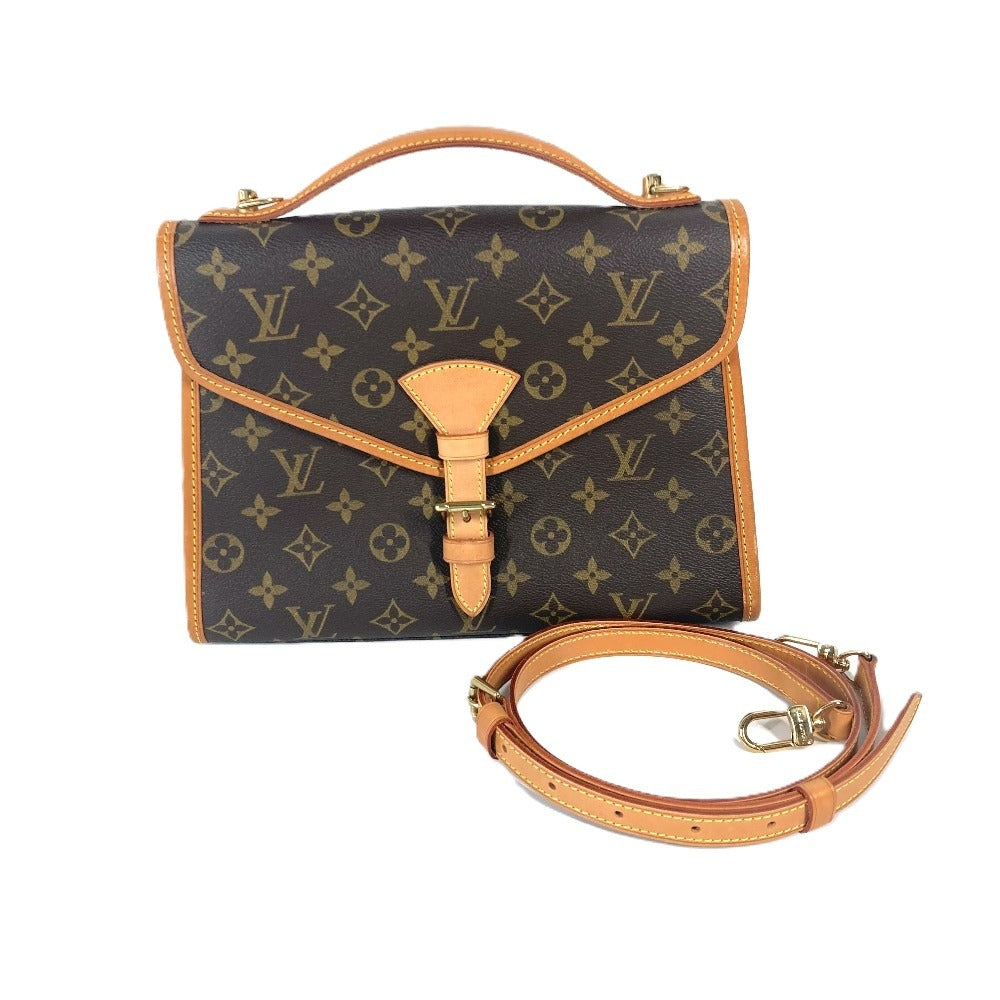 LOUIS VUITTON M51122 モノグラム ベルエア 2WAY 肩掛け 斜め掛け ショルダーバッグ バッグ カバン ビジネスバッグ モノグラムキャンバス ユニセックス ブラウン - brandshop-reference