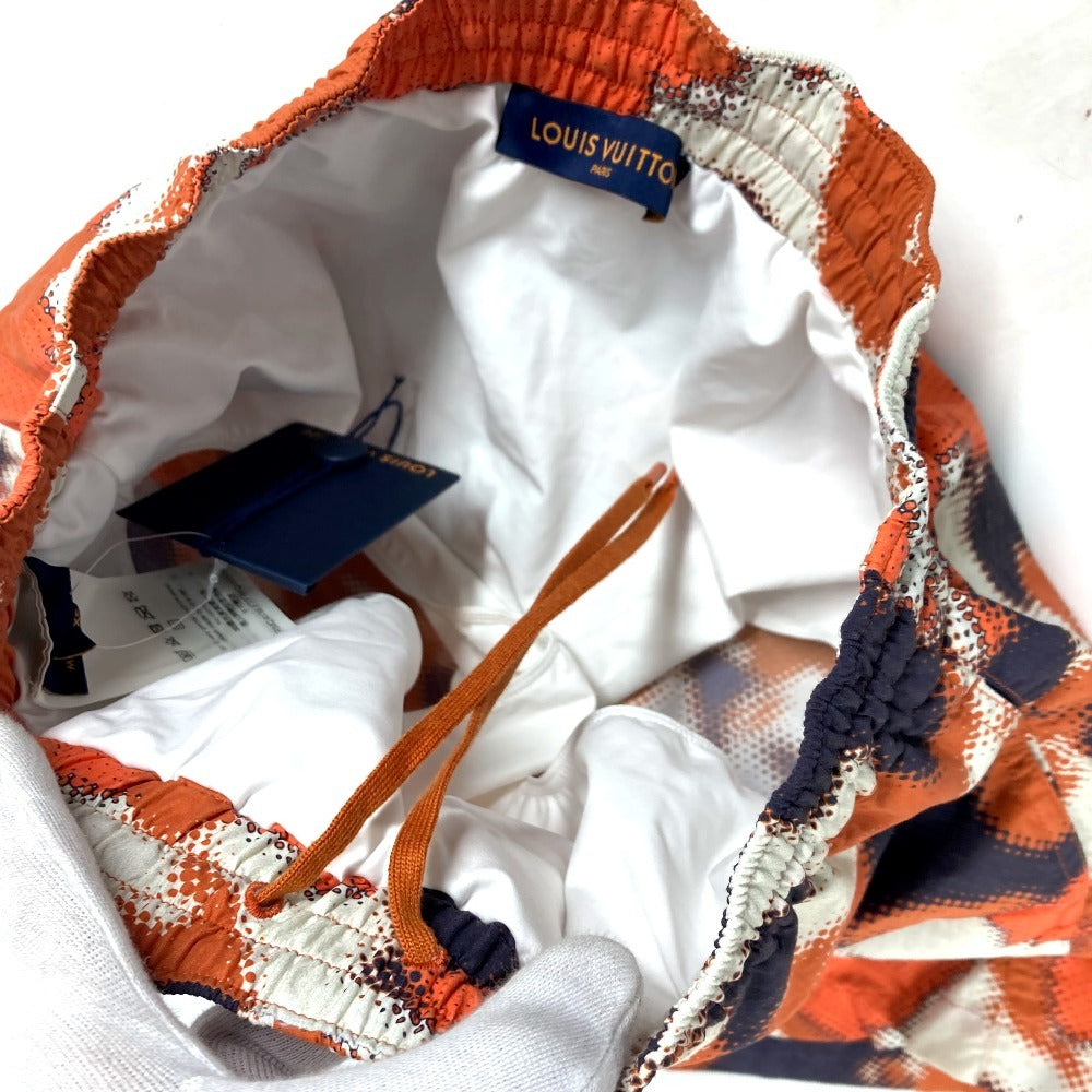 LOUIS VUITTON 1AFAY5 2024SS Logo Swimwear Swim Shorts Bottoms Apparel Swimwear Polyamide Men's Orange
