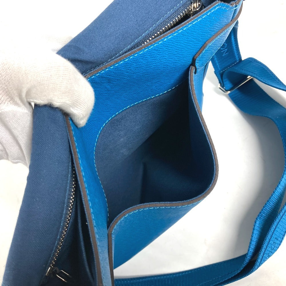 LOUIS VUITTON M32823 タイガ ロマンPM フラップ 斜め掛け メッセンジャーバッグ カバン ショルダーバッグ タイガレザー ユニセックス ブルー - brandshop-reference