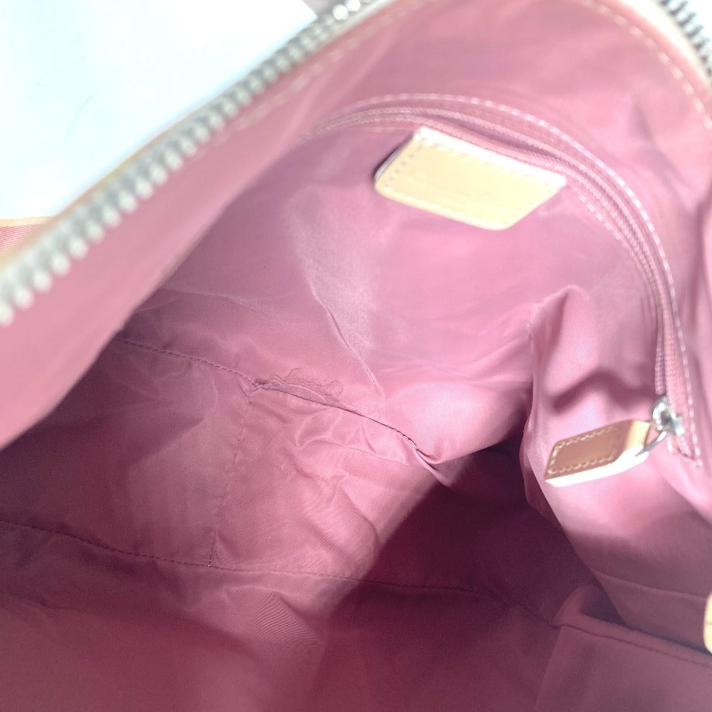 Dior Trotter No. 2 Logo Shoulder Bag, PVC/Leather, Pink, Women's