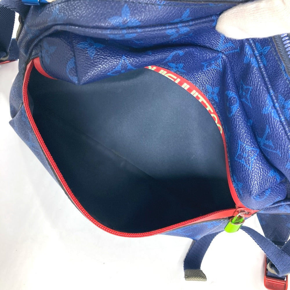 LOUIS VUITTON M43829 モノグラム・パシフィック メッセンジャーPM カバン 斜め掛け ショルダーバッグ モノグラムキャンバス ユニセックス ブルー - brandshop-reference