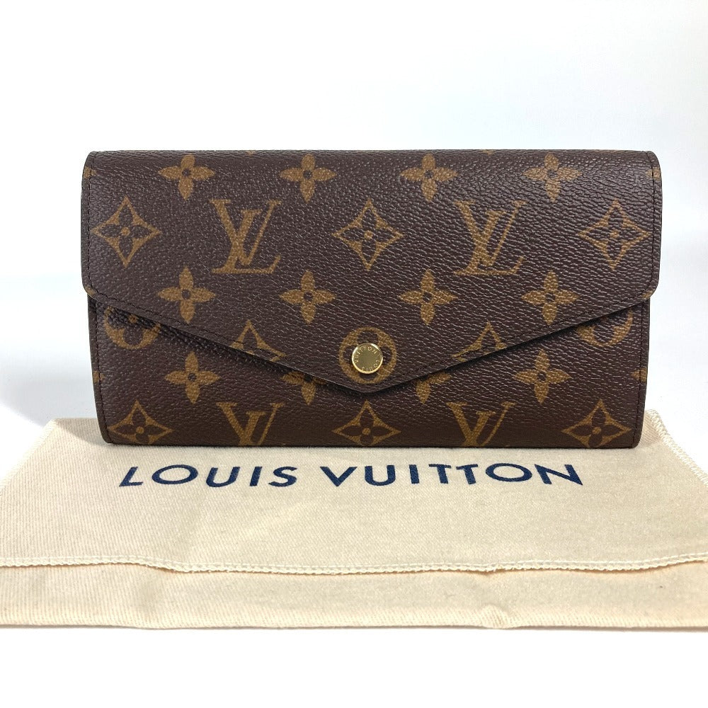 LOUIS VUITTON M83580 モノグラム ポルトフォイユ・サラ NM ロングウォレット 2つ折り 長財布 モノグラムキャンバス ユニセックス ブルーオランプ ブルー - brandshop-reference