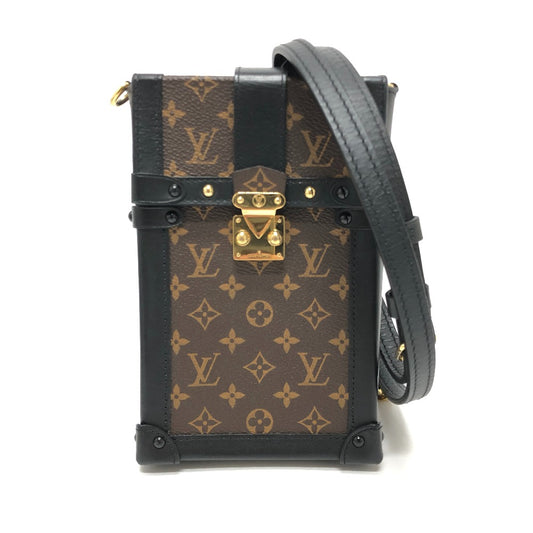 LOUIS VUITTON M63913 モノグラム ポシェットトランク ヴェルティカル カバン バッグ ショルダーバッグ 斜め掛け ショルダーバッグ モノグラムキャンバス ユニセックス ブラウン - brandshop-reference