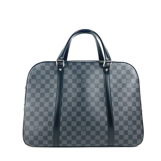 LOUIS VUITTON N51195 ダミエグラフィット ポルト ドキュマン ヴォワヤージュ 書類バッグ ブリーフケース カバン ハンドバッグ ビジネスバッグ ダミエグラフィットキャンバス メンズ ブラック - brandshop-reference