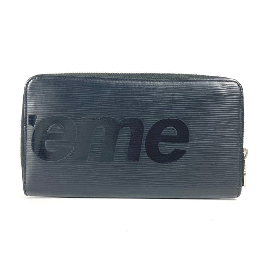 LOUIS VUITTON M67723 エピ シュプリーム コラボ ジッピー・オーガナイザー Louis vuitton×SUPREME Z.ORG.SP EPI DWT NOIR 長財布 エピレザー ユニセックス ノワール ブラック - brandshop-reference