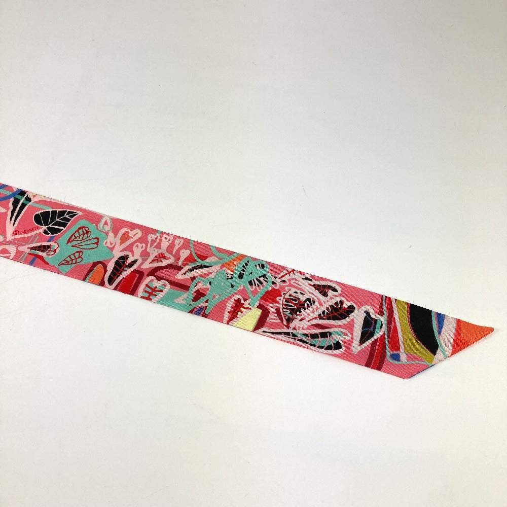 HERMES ツイリー ツィリー スカーフ シルク レディース ピンク - brandshop-reference