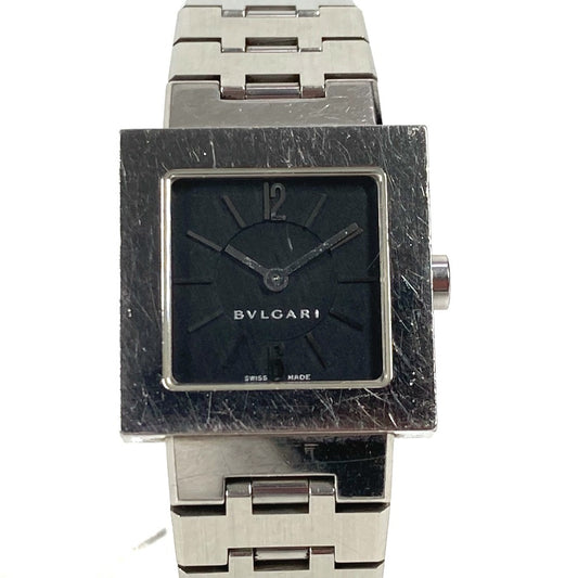BVLGARI SQ22SS スクエア クアドラード レディースウォッチ 腕時計 SS レディース シルバー - brandshop-reference