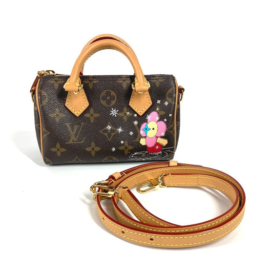 LOUIS VUITTON M82624 モノグラムヴィヴィエンヌ ナノ・スピーディ カバン 肩掛け ショルダーバッグ ポシェット ミニボストンバッグ ハンドバッグ モノグラムキャンバス レディース ブラウン - brandshop-reference