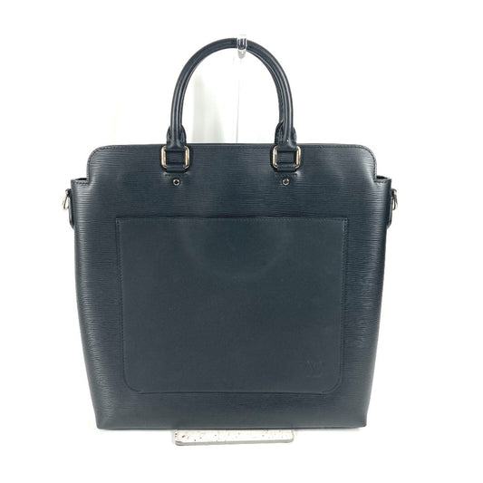 LOUIS VUITTON M58847 エピ ブルックス トート カバン ハンドバッグ トートバッグ ショルダーバッグ ビジネスバッグ エピレザー メンズ ノワール ブラック