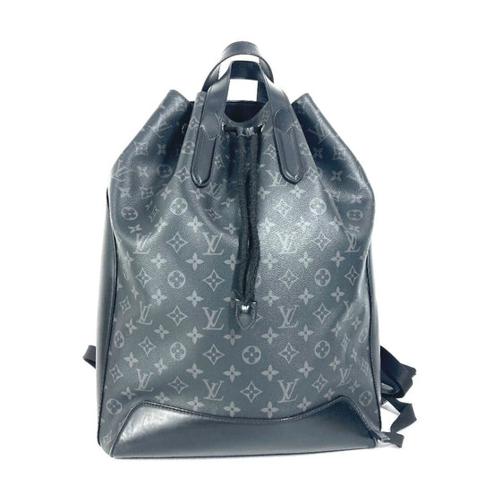 LOUIS VUITTON M40527 モノグラムエクリプス バックパック・エクスプローラー バックパック カバン ハンドバッグ リュックサック モノグラムエクリプスキャンバス ユニセックス ブラック