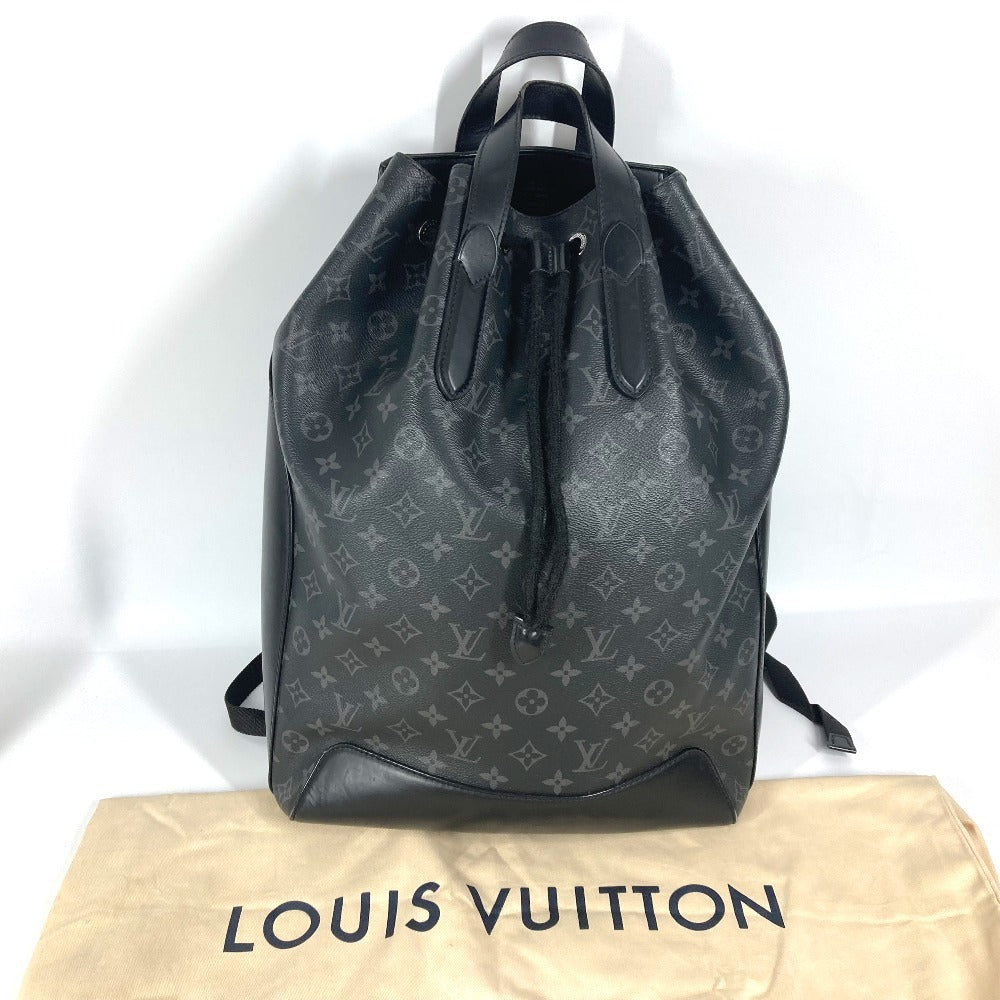 LOUIS VUITTON M40527 モノグラムエクリプス バックパック・エクスプローラー バックパック カバン ハンドバッグ リュックサック モノグラムエクリプスキャンバス ユニセックス ブラック