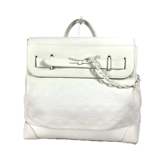 LOUIS VUITTON M53279 モノグラム トリヨン スティーマーPM カバン トートバッグ 2WAYバッグ ショルダーバッグ ハンドバッグ トリヨンレザー メンズ ブロン ホワイト