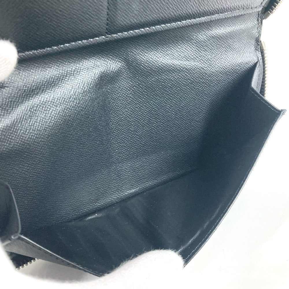 LOUIS VUITTON M30731 タイガ トリオカラー ジッピーウォレット ヴェルティカル ロングウォレット ラウンドファスナー 長財布 タイガレザー ユニセックス ノワール ブラック - brandshop-reference