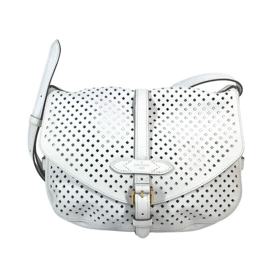 LOUIS VUITTON M93997 ペルフォ・レ・フローレ ソミュール パンチング カバン メッセンジャーバッグ 斜め掛け ショルダーバッグ レザー ユニセックス ホワイト - brandshop-reference