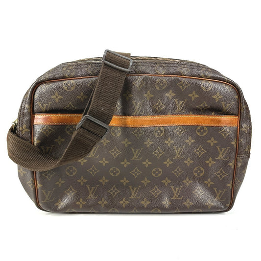 LOUIS VUITTON M45252 モノグラム リポーターGM 斜め掛け カバン ショルダーバッグ モノグラムキャンバス ユニセックス ブラウン