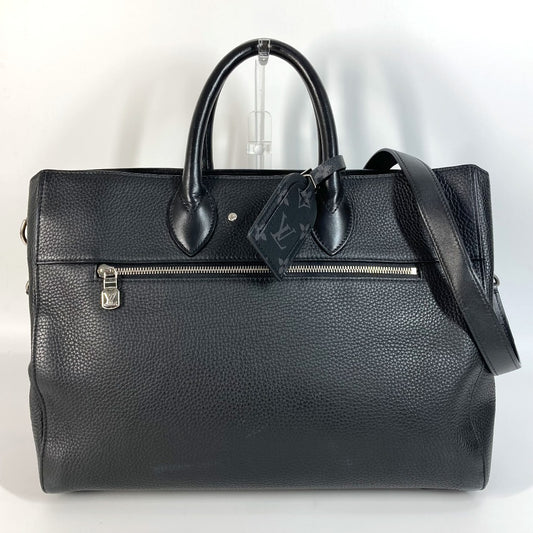 LOUIS VUITTON M55732 トリヨン カバ ビジネス ショルダーバッグ 肩掛け ビジネスバッグ 2WAYバッグ トートバッグ トリヨンレザー ユニセックス ノワール ブラック - brandshop-reference