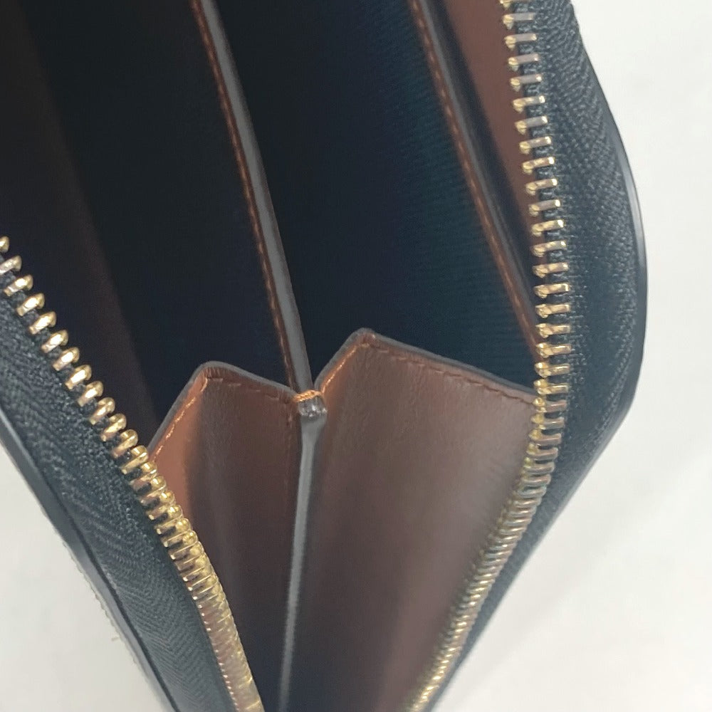 BURBERRY TB ロゴ カバン セカンドバッグ ポーチ クラッチバッグ レザー/キャンバス ユニセックス ブラウン - brandshop-reference