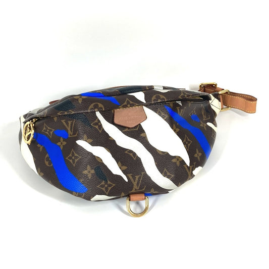 LOUIS VUITTON M45106 モノグラム リーグオブレジェンドコラボ バムバッグ カバン ボディバッグ モノグラムキャンバス ユニセックス ブラウン