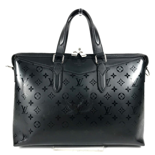 LOUIS VUITTON M40529 モノグラムイリュージョン ブリーフケース カバン トートバッグ ハンドバッグ ビジネスバッグ レザー ユニセックス ノワール ブラック