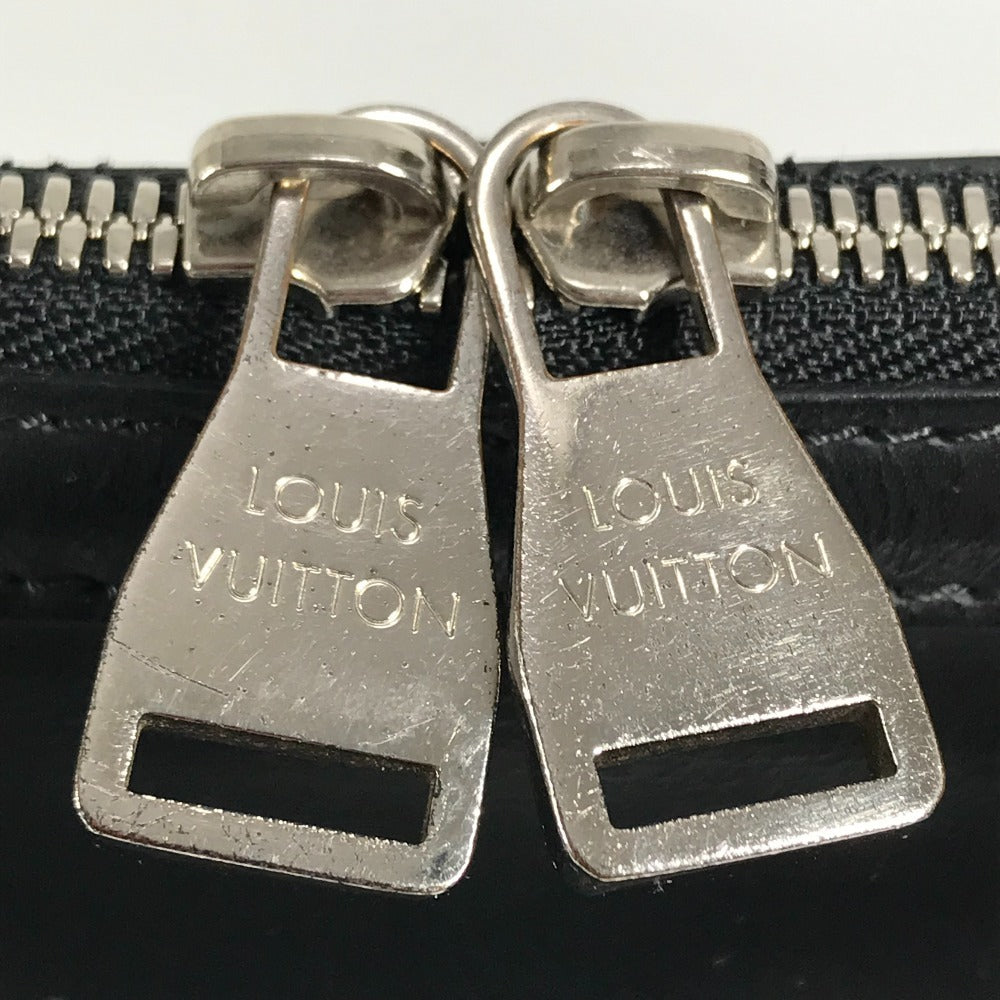 LOUIS VUITTON M40529 Monogram Illusion Briefcase/Tote Bag/Handbag/Business Bag in Leather, Unisex, Noir/Black