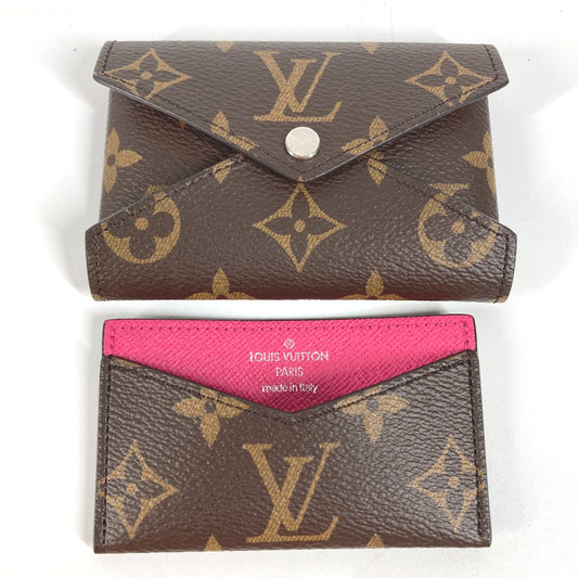 LOUIS VUITTON M12793 ポルト カルト・キリガミ 名刺入れ パスケース 2つセット コインケース 財布 カードケース モノグラムキャンバス ユニセックス ポンディシェリピンク ピンク - brandshop-reference