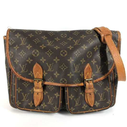 LOUIS VUITTON M99013 モノグラム サック バザス ジャポン 斜め掛け カバン フラップ ショルダーバッグ モノグラムキャンバス ユニセックス ブラウン