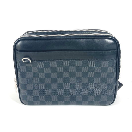 LOUIS VUITTON N40087 ダミエグラフィット トロカデロ 斜め掛け ショルダーバッグ ダミエグラフィットキャンバス ユニセックス ブラック