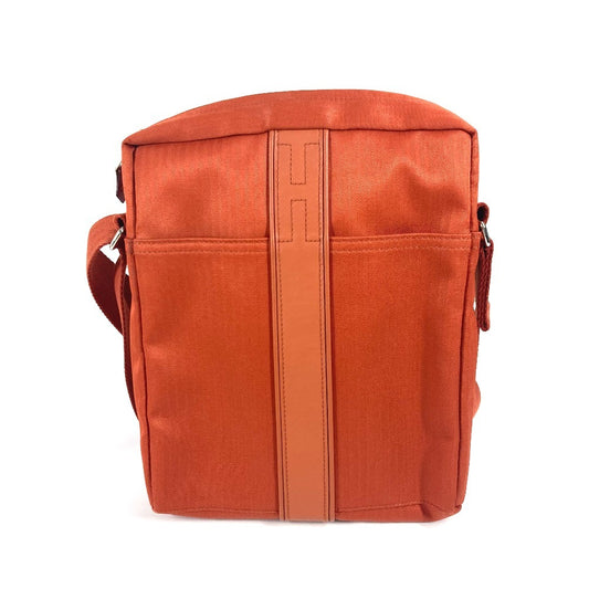 HERMES Acapulco Bandouliere PM Pochette, Crossbody Bag, Shoulder Bag, Nylon Canvas, Unisex, Orange